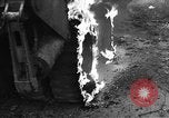 Image of Brockway B666 Treadway Bridge Transporter burning Heilbronn Germany, 1945, second 52 stock footage video 65675069291