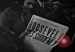 Image of The death and funeral of President Franklin D. Roosevelt United States USA, 1945, second 22 stock footage video 65675069298