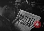Image of The death and funeral of President Franklin D. Roosevelt United States USA, 1945, second 23 stock footage video 65675069298