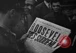 Image of The death and funeral of President Franklin D. Roosevelt United States USA, 1945, second 24 stock footage video 65675069298