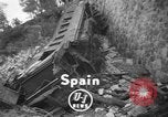 Image of train derailed Catalonia Spain, 1949, second 3 stock footage video 65675069311