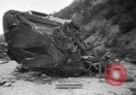 Image of train derailed Catalonia Spain, 1949, second 20 stock footage video 65675069311