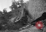 Image of train derailed Catalonia Spain, 1949, second 32 stock footage video 65675069311