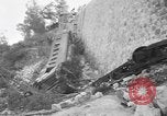 Image of train derailed Catalonia Spain, 1949, second 33 stock footage video 65675069311