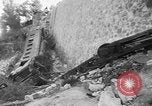Image of train derailed Catalonia Spain, 1949, second 35 stock footage video 65675069311