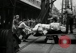 Image grève de dock London England Royaume-Uni, 1949, de la seconde 46 séquences d'archives historiques vidéo 65675069313