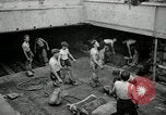 Image grève de dock London England Royaume-Uni, 1949, de la seconde 55 séquences d'archives historiques vidéo 65675069313