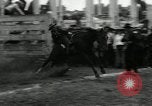 Image Horse Rodeo Calgary Canada, 1949, de la seconde 22 séquences d'archives historiques vidéo 65675069319