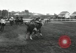 Image Horse Rodeo Calgary Canada, 1949, de la seconde 32 séquences d'archives historiques vidéo 65675069319