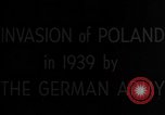 Image of German invasion of Poland Danzig Poland, 1939, second 12 stock footage video 65675069321