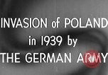 Image of German invasion of Poland Danzig Poland, 1939, second 14 stock footage video 65675069321