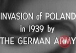 Image of German invasion of Poland Danzig Poland, 1939, second 15 stock footage video 65675069321