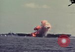 Image of USS Essex attacked Pacific Ocean, 1944, second 18 stock footage video 65675069329