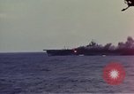 Image of USS Essex attacked Pacific Ocean, 1944, second 29 stock footage video 65675069329