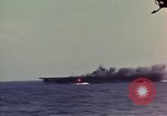 Image of USS Essex attacked Pacific Ocean, 1944, second 34 stock footage video 65675069329