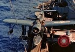 Image of OS2U Kingfisher Pacific Ocean, 1945, second 5 stock footage video 65675069340