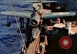 Image of OS2U Kingfisher Pacific Ocean, 1945, second 23 stock footage video 65675069340