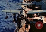 Image of OS2U Kingfisher Pacific Ocean, 1945, second 25 stock footage video 65675069340