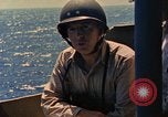 Image of U.S. Cruiser, USS Chester (CA-27) Pacific Ocean, 1945, second 31 stock footage video 65675069343