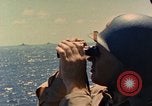 Image of U.S. Cruiser, USS Chester (CA-27) Pacific Ocean, 1945, second 41 stock footage video 65675069343