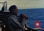 Image of U.S. Cruiser, USS Chester (CA-27) Pacific Ocean, 1945, second 47 stock footage video 65675069343