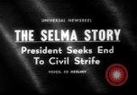Standbild Selma nach Montgomery Bürgerrechte Märsche 1965 Selma Alabama USA, 1965, aus Sekunde 21 historischem Filmmaterial Videoclip 65675069346