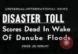 Image crues du Danube l'Europe, 1954, de la seconde 5 séquences d'archives historiques vidéo 65675069354