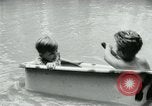 Image crues du Danube l'Europe, 1954, de la seconde 42 séquences d'archives historiques vidéo 65675069354