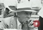 Standbild All Star Baseball match Cleveland Ohio USA, 1954, aus Sekunde 13 historischem Filmmaterial Videoclip 65675069356