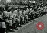 Standbild All Star Baseball match Cleveland Ohio USA, 1954, aus Sekunde 21 historischem Filmmaterial Videoclip 65675069356