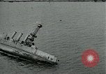 Standbild Untergang der USS New Jersey BB-16 Cape Hatteras North Carolina USA, 1923, aus Sekunde 16 historischem Filmmaterial Videoclip 65675069358