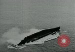 Standbild Untergang der USS New Jersey BB-16 Cape Hatteras North Carolina USA, 1923, aus Sekunde 35 historischem Filmmaterial Videoclip 65675069358