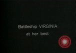Immagine di USS Virginia Cape Hatteras North Carolina USA, 1923, secondo 3 filmato di repertorio 65675069359