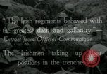 Image of Irish troops Europe, 1918, second 13 stock footage video 65675069362