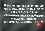 Image of German forces under Stemmermann defeated in Cherkassy pocket Eastern Front European Theater, 1944, second 9 stock footage video 65675069370