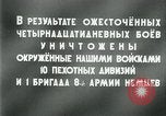 Image of German forces under Stemmermann defeated in Cherkassy pocket Eastern Front European Theater, 1944, second 14 stock footage video 65675069370
