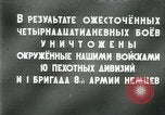 Image of German forces under Stemmermann defeated in Cherkassy pocket Eastern Front European Theater, 1944, second 15 stock footage video 65675069370