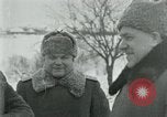 Image of Russian forces celebrate Cherkassy Pocket victory Eastern Front European Theater, 1944, second 30 stock footage video 65675069371