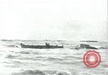 Image of Rope line rescue of landing craft on D-Day Normandy France, 1944, second 11 stock footage video 65675069372