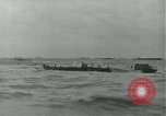 Image of Rope line rescue of landing craft on D-Day Normandy France, 1944, second 14 stock footage video 65675069372