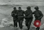 Image of Rope line rescue of landing craft on D-Day Normandy France, 1944, second 28 stock footage video 65675069372