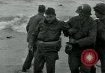 Image of Rope line rescue of landing craft on D-Day Normandy France, 1944, second 31 stock footage video 65675069372