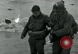 Image of Rope line rescue of landing craft on D-Day Normandy France, 1944, second 32 stock footage video 65675069372