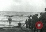 Image of Rope line rescue of landing craft on D-Day Normandy France, 1944, second 35 stock footage video 65675069372