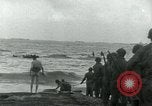 Image of Rope line rescue of landing craft on D-Day Normandy France, 1944, second 37 stock footage video 65675069372