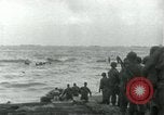 Image of Rope line rescue of landing craft on D-Day Normandy France, 1944, second 45 stock footage video 65675069372