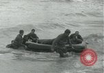 Image of Rope line rescue of landing craft on D-Day Normandy France, 1944, second 47 stock footage video 65675069372