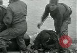 Image of Rope line rescue of landing craft on D-Day Normandy France, 1944, second 59 stock footage video 65675069372