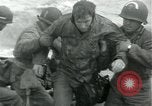 Image of Rope line rescue of landing craft on D-Day Normandy France, 1944, second 62 stock footage video 65675069372