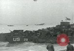 Image of Omaha Beach D-Day landing crafts Normandy France, 1944, second 3 stock footage video 65675069373